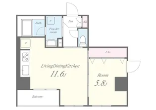 シャルム・Y・M【2階】の間取り