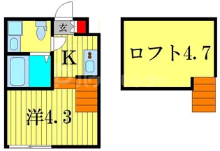 ハーモニーテラス金町V【1階】の間取り