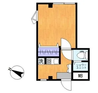 ハイツ翠【1階】の間取り