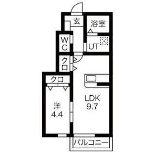Eisen(アイゼン)【1階】の間取り