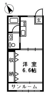 サクラハイツ(子安新田)【3階】の間取り