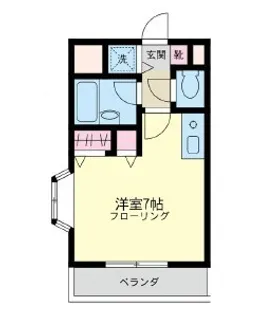 メゾンド・シスネ【4階】の間取り