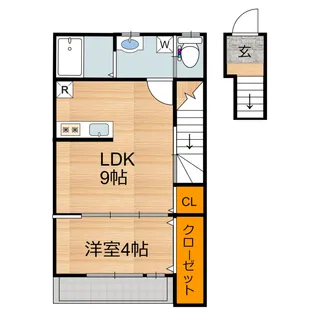 SUGIMIZU BASE【2階】の間取り