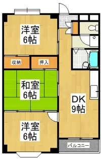 ニューブライトマンション【3階】の間取り