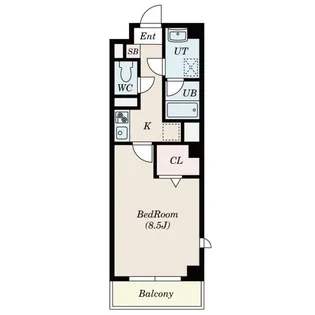 スプリームサカイ【6階】の間取り