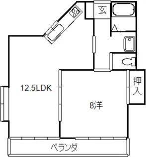 メゾンドグランツI【3階】の間取り
