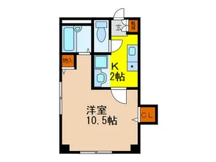 久代ハイツ【2階】の間取り