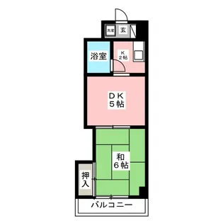 ハイムアリエス【3階】の間取り