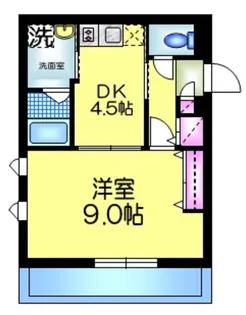 カーサ カッシーノ【3階】の間取り
