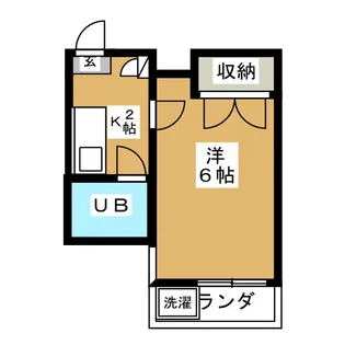 メイローズ原木【1階】の間取り