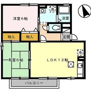 アーバンライフ 2号館【1階】の間取り