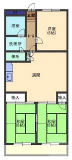 第3吉川コーポ【3階】の間取り