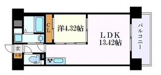 Primal千種luno【4階】の間取り