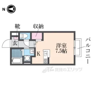 メゾンドゥ長瀬2【2階】の間取り