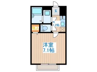 カーサ渋谷本町【2階】の間取り