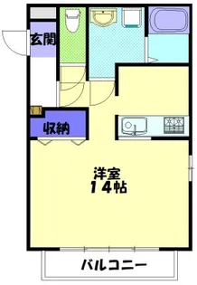 すずらんIII【1階】の間取り