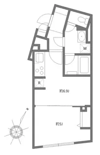アルティザ上野毛【3階】の間取り