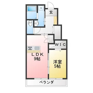 LOTUS石津中町【1階】の間取り