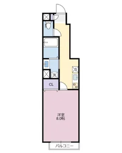 EVER GREEN【1階】の間取り