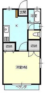 コンフォート桜木【2階】の間取り