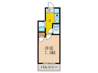 ドミ-ル板橋本町【1階】の間取り