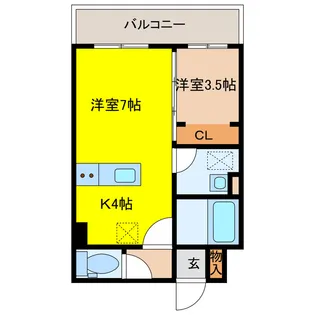 Life Line 38【4階】の間取り