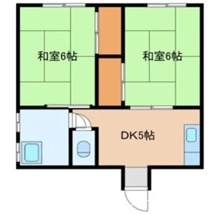 第一森本マンション【2階】の間取り