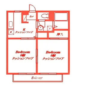 シーサイド逗子B【1階】の間取り