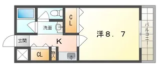 Mローゼ忍ヶ丘【2階】の間取り