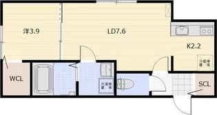 CKron Kreis(クロノ クライス)【1階】の間取り