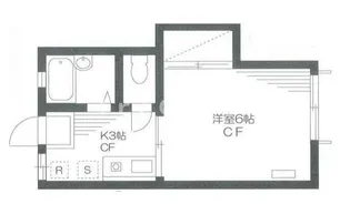フラットユニオン【2階】の間取り