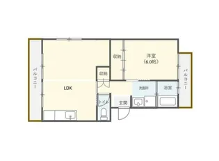 セントポーリア濱田ビル【3階】の間取り