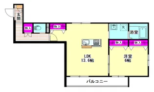 AQUAII【4階】の間取り