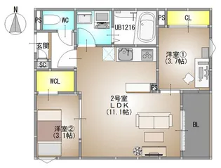 Regalest Plus【1階】の間取り