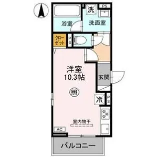 la chance【2階】の間取り