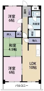 シティAZUMA【2階】の間取り