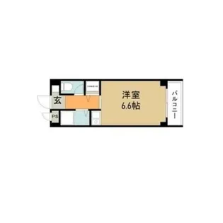シャトーボヌール庄屋【3階】の間取り