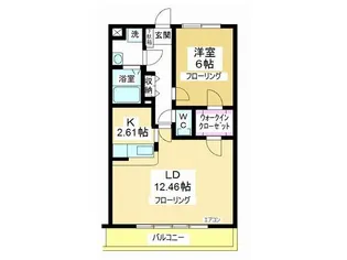 イルミナーレ【1階】の間取り