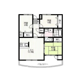 ビューフォート【3階】の間取り