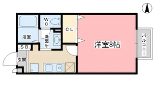 セジュール2000【1階】の間取り