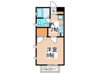 サン・タ-ニップ【2階】の間取り