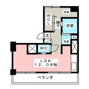 ライオンズマンション新栄第2【11階】の間取り