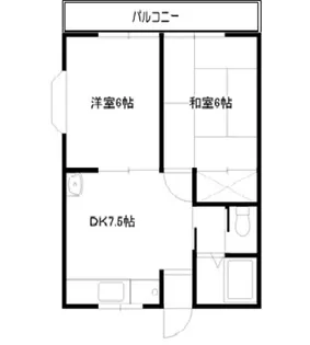 オレンジコーポ【2階】の間取り
