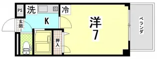ムーブル丸和【1階】の間取り