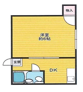 クリスタル高倉【3階】の間取り