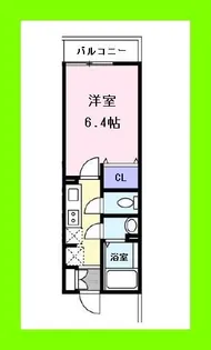 セントラルコート松戸【3階】の間取り