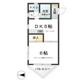 イイヅカビル【3階】の間取り