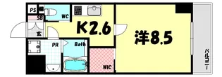 Ms palazzO HATKOBE【2階】の間取り
