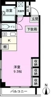メゾンしの【2階】の間取り