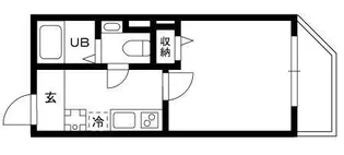 DEAR ECLASS TORITSUDAI【3階】の間取り